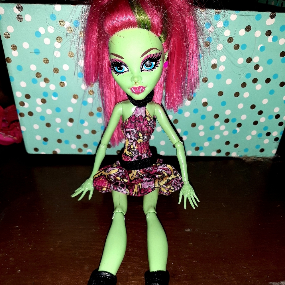 Monster high doll barbie mattel Venus flytrap